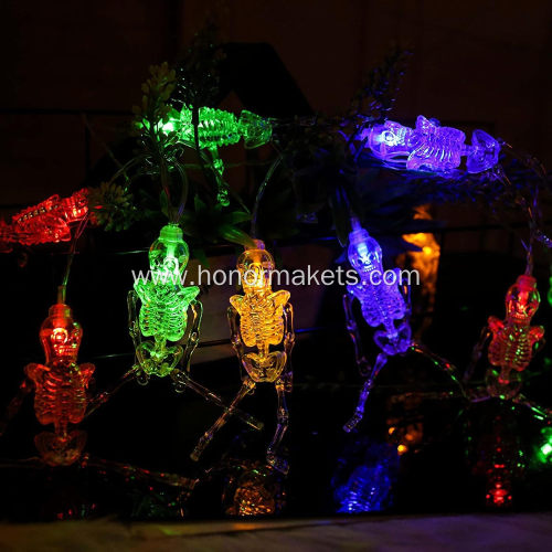 Transparent Skeleton String Lights